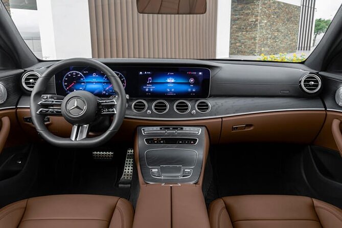 Arrival Transfer from Tallinn Airport or Port to Tallinn by Sedan - The Ride in a Mercedes Benz E Class (Up to 3)