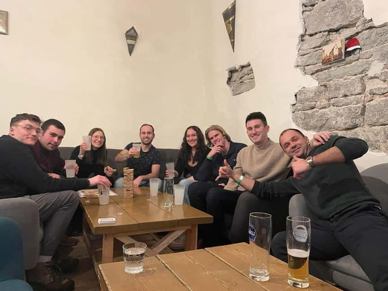 Tallinn: Bar Crawl with Shots, Beer, and Nightclub Entry - The first hour: open bar beer and cider plus welcome shots