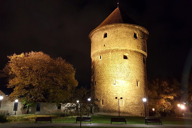 Tallinn Ghost Tour - Stop 4: Rataskaevu Street, Wheel-Well Folklore, and Devil Legends