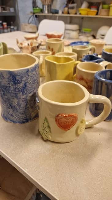 Tallinn: Hand-Sculpting and Painting Ceramic Workshop - Finding the Brown Door, Stairs, Parking, and Studio Reality Checks