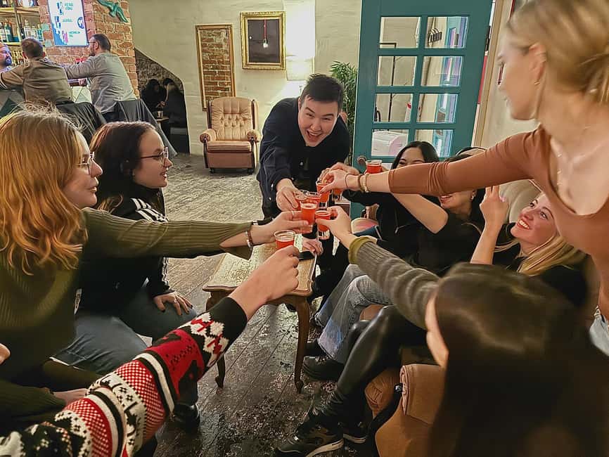 Tallinn: Old Town Bar Crawl - Shots, Games, Deals & Club - Games and shots: the social formula that keeps it from feeling awkward