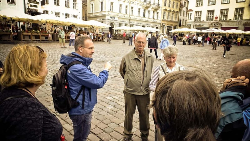 Tallinn: Private Guided Walking Tour of the Medieval City - Lower Town streets, merchant houses, and Town Hall Square