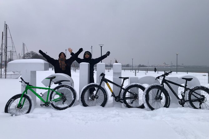 Tallinn Winter Bike Tour with Cafe Stop - Stop 1: Cycling Old Town Origins to the Modern Port Area